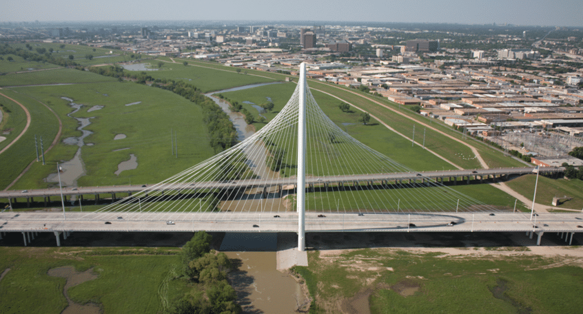 Margaret Hunt Hill Bridge, Dallas, Texas